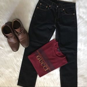 Men’s Levi Black Jeans 30x30